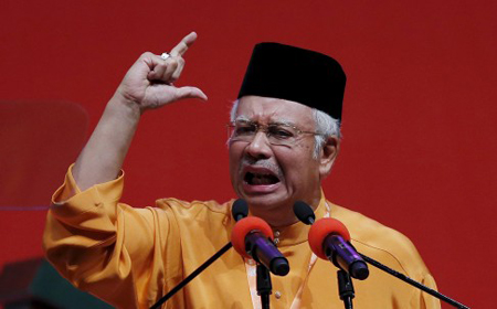 Thủ tướng Malaysia Najib Razak.